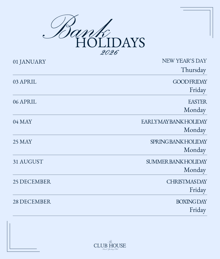 London Travel Guide: The Club House Edit (Q1 2026)