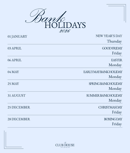 London Travel Guide: The Club House Edit (Q1 2026)