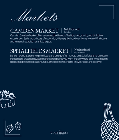 London Travel Guide: The Club House Edit (Q1 2026)