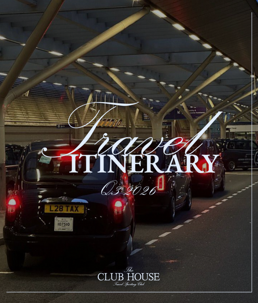 London Travel Guide: The Club House Edit (Q3 2026)